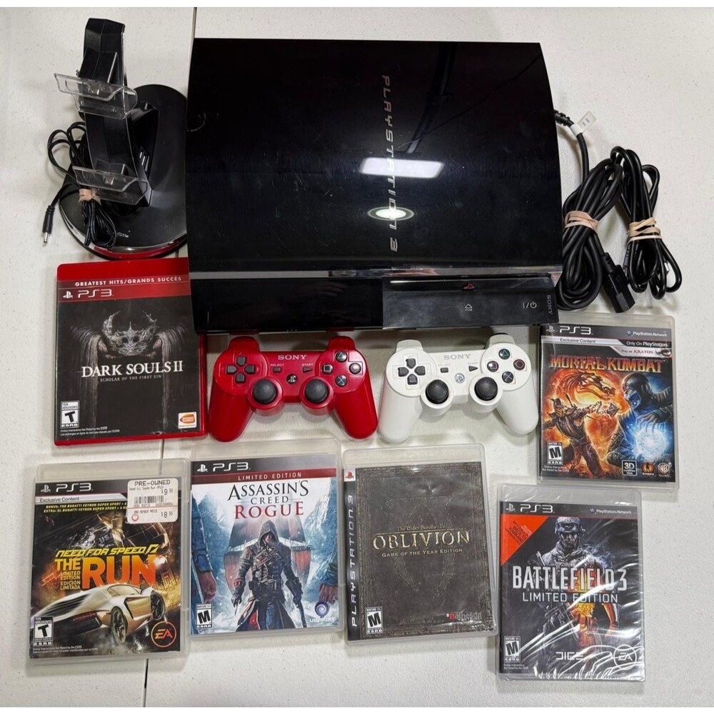 Sony Playstation 3 - PS3 CECHE01 - 80GB Backwards Compatible